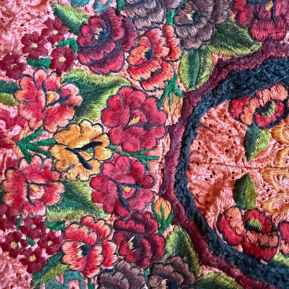 Vintage Huipil Hand Embroidered Cushion Covers - Picture 5 of 5